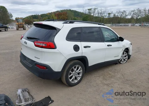 2016 Jeep Cherokee Sport z USA, uszkodzony, nr VIN 1C4PJLABXGW177921